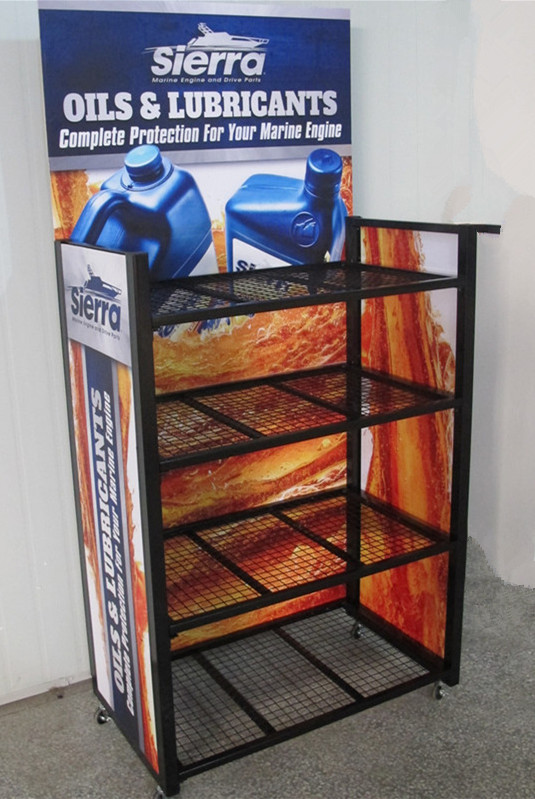 MS-DS009/engine oil display rack