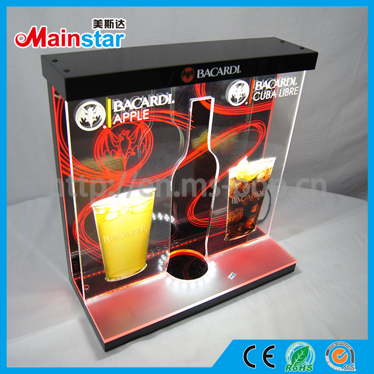 MS-BA017/Led bottle glorfiier display